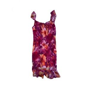 S vintage midi dress straight fit